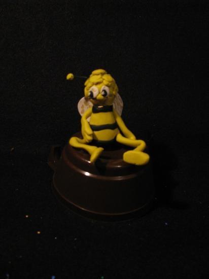 Fimo abeille 1